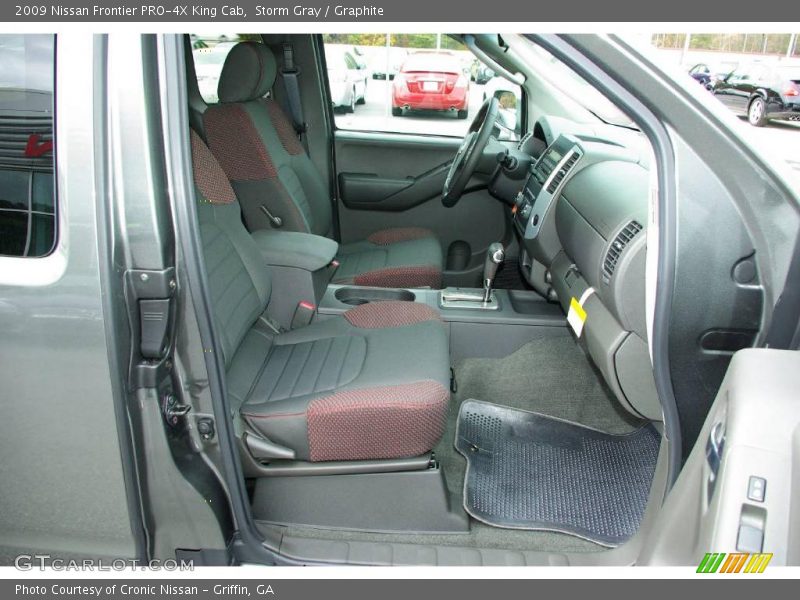 Storm Gray / Graphite 2009 Nissan Frontier PRO-4X King Cab