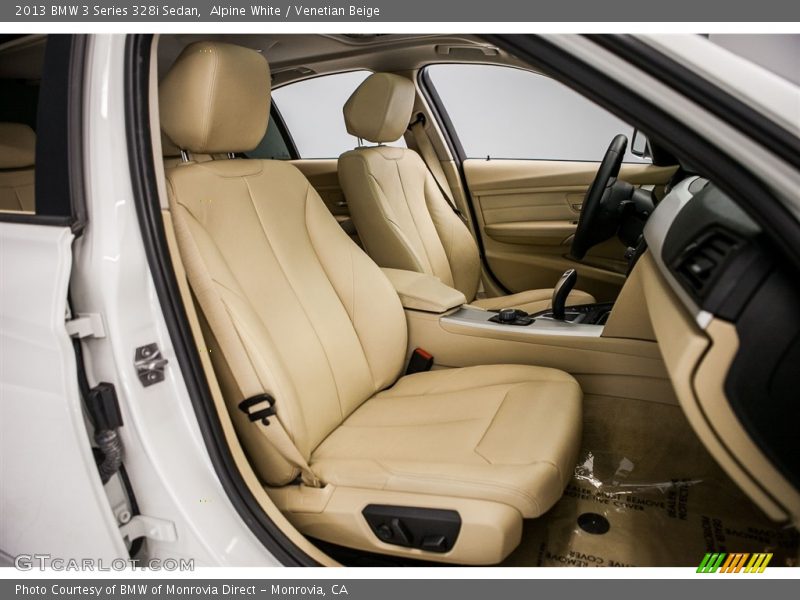 Alpine White / Venetian Beige 2013 BMW 3 Series 328i Sedan