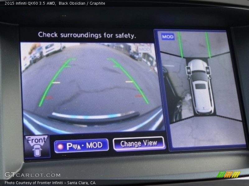 Black Obsidian / Graphite 2015 Infiniti QX60 3.5 AWD