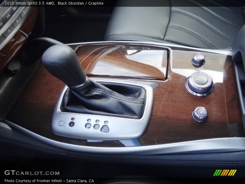 Black Obsidian / Graphite 2015 Infiniti QX60 3.5 AWD