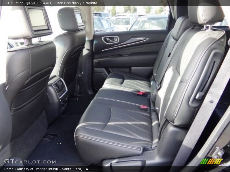 Black Obsidian / Graphite 2015 Infiniti QX60 3.5 AWD