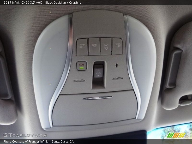 Black Obsidian / Graphite 2015 Infiniti QX60 3.5 AWD