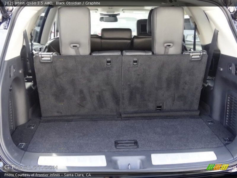 Black Obsidian / Graphite 2015 Infiniti QX60 3.5 AWD