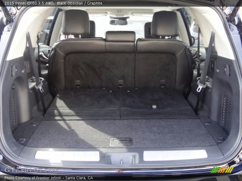 Black Obsidian / Graphite 2015 Infiniti QX60 3.5 AWD