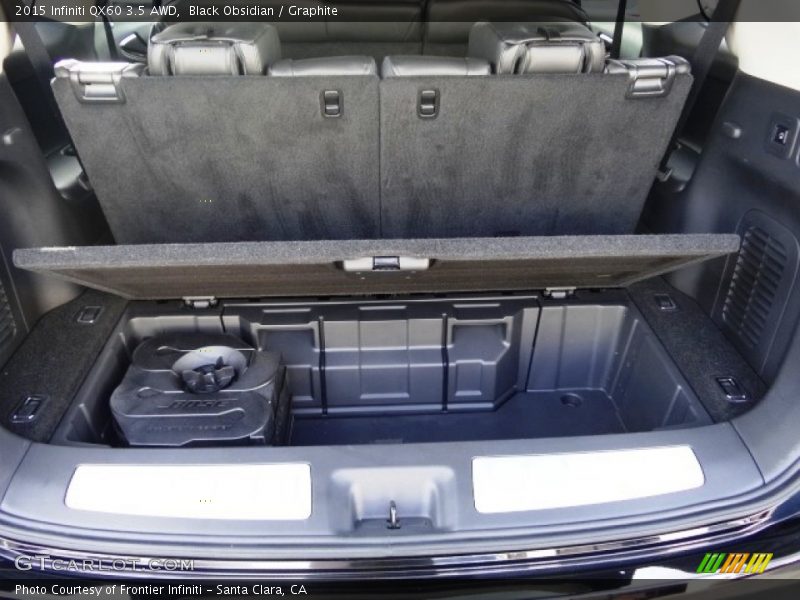 Black Obsidian / Graphite 2015 Infiniti QX60 3.5 AWD