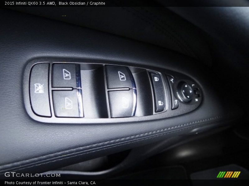 Black Obsidian / Graphite 2015 Infiniti QX60 3.5 AWD