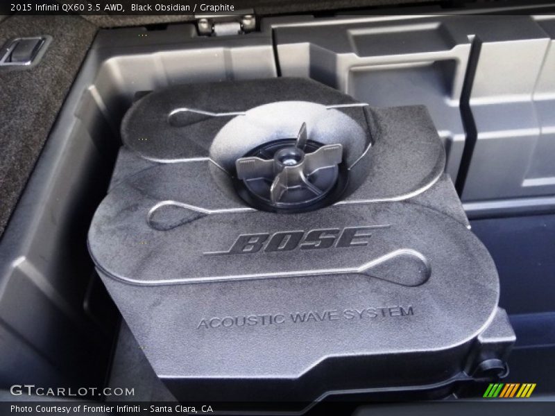 Black Obsidian / Graphite 2015 Infiniti QX60 3.5 AWD