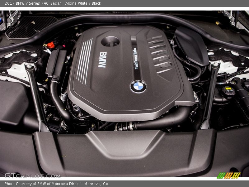  2017 7 Series 740i Sedan Engine - 3.0 Liter DI TwinPower Turbocharged DOHC 24-Valve VVT Inline 6 Cylinder