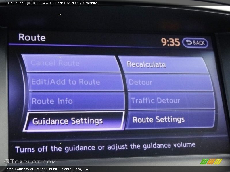 Black Obsidian / Graphite 2015 Infiniti QX60 3.5 AWD