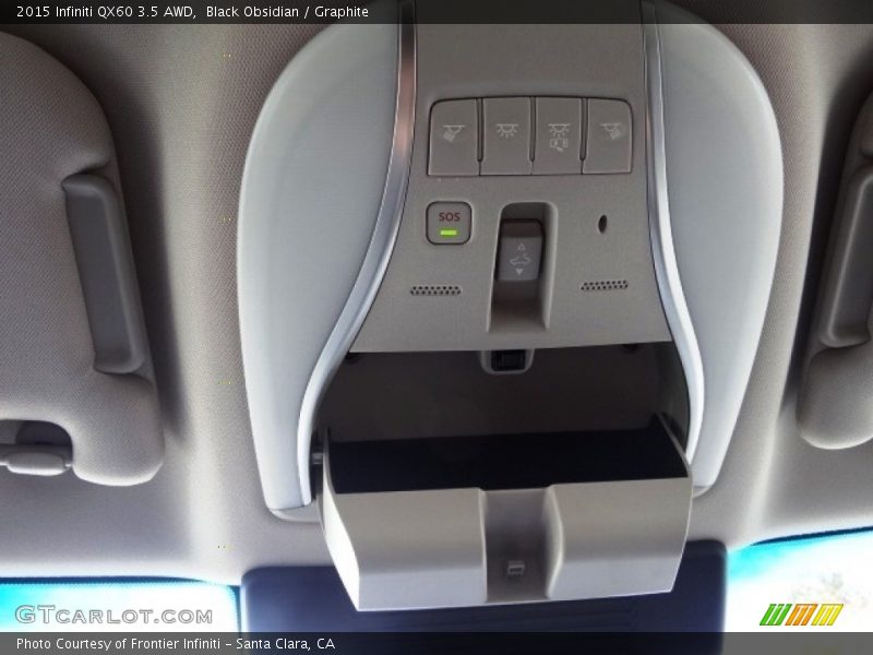Black Obsidian / Graphite 2015 Infiniti QX60 3.5 AWD