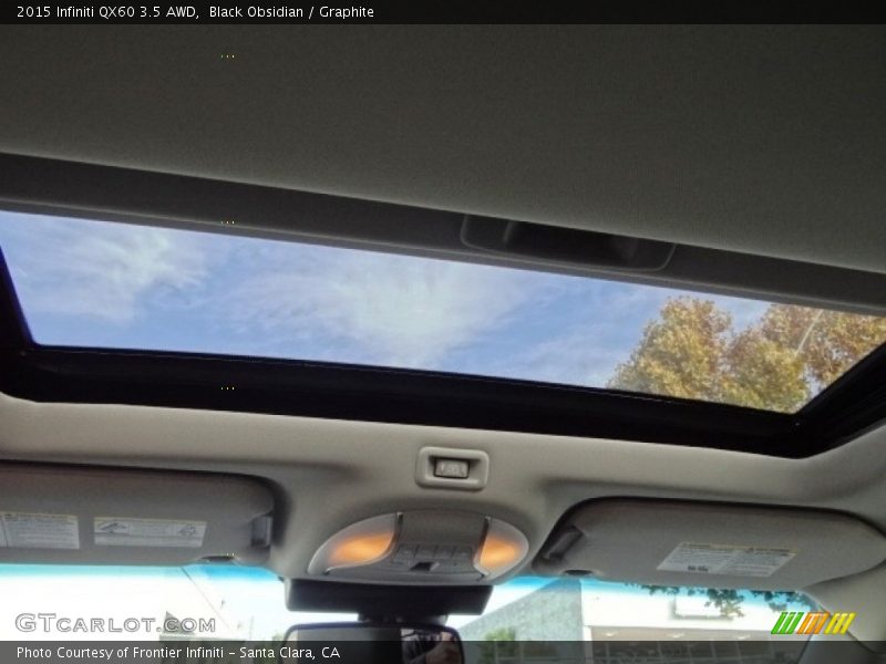 Black Obsidian / Graphite 2015 Infiniti QX60 3.5 AWD