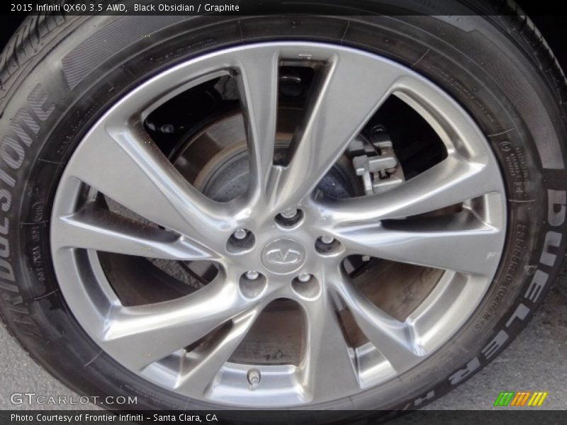 Black Obsidian / Graphite 2015 Infiniti QX60 3.5 AWD