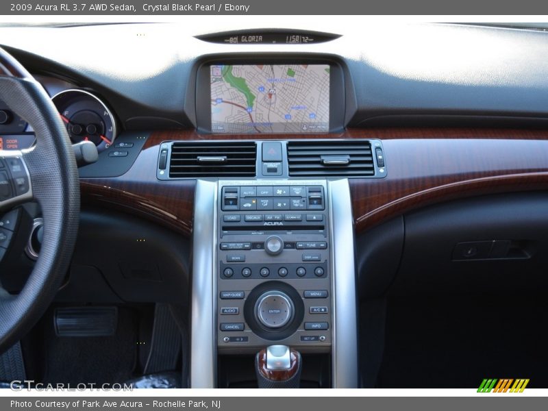 Crystal Black Pearl / Ebony 2009 Acura RL 3.7 AWD Sedan