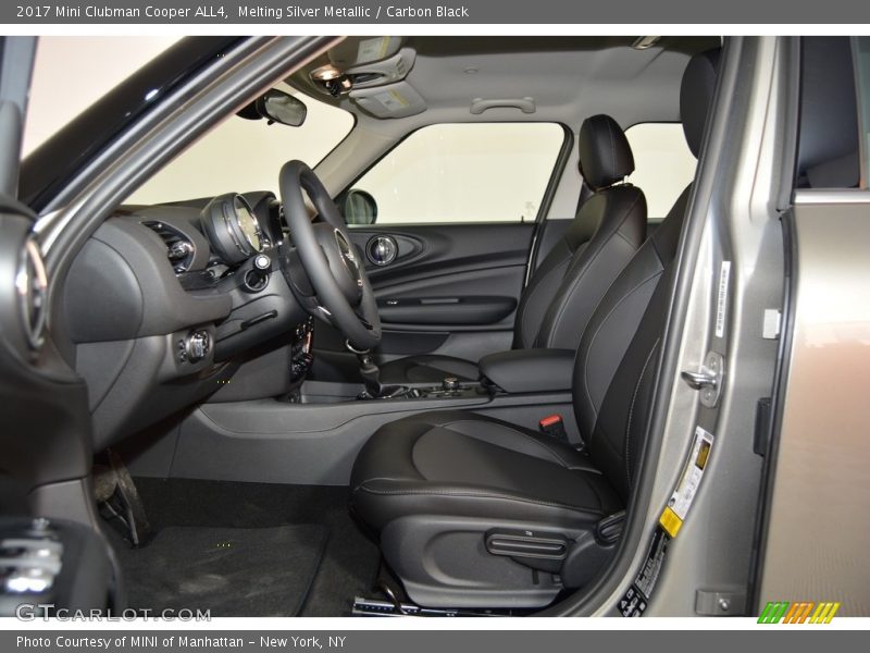 Front Seat of 2017 Clubman Cooper ALL4