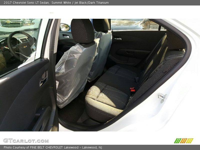 Summit White / Jet Black/Dark Titanium 2017 Chevrolet Sonic LT Sedan