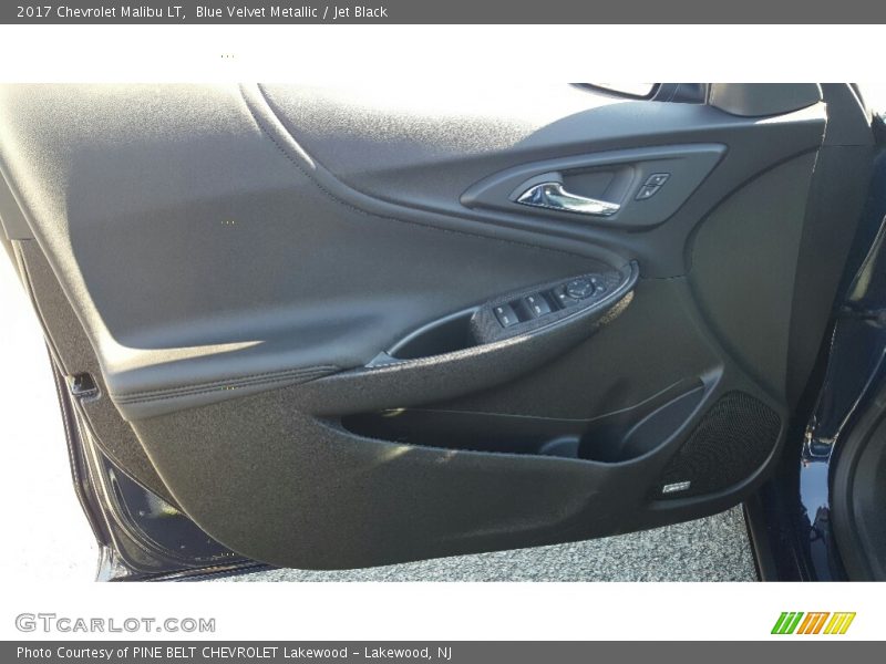 Blue Velvet Metallic / Jet Black 2017 Chevrolet Malibu LT