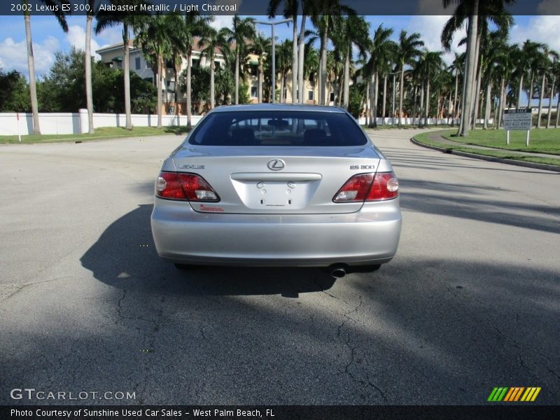 Alabaster Metallic / Light Charcoal 2002 Lexus ES 300