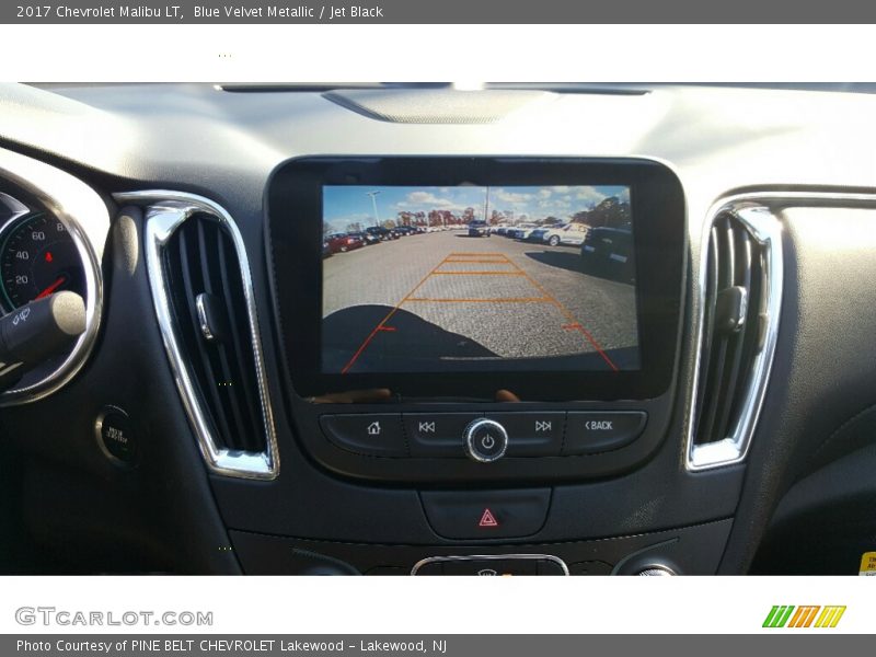 Blue Velvet Metallic / Jet Black 2017 Chevrolet Malibu LT