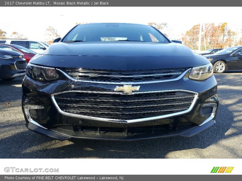 Mosaic Black Metallic / Jet Black 2017 Chevrolet Malibu LT