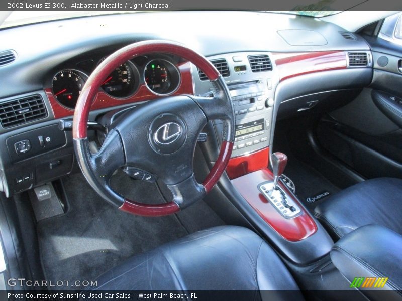 Alabaster Metallic / Light Charcoal 2002 Lexus ES 300