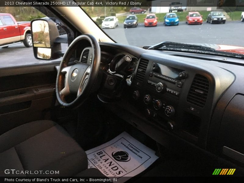 Victory Red / Ebony 2013 Chevrolet Silverado 2500HD LT Regular Cab 4x4