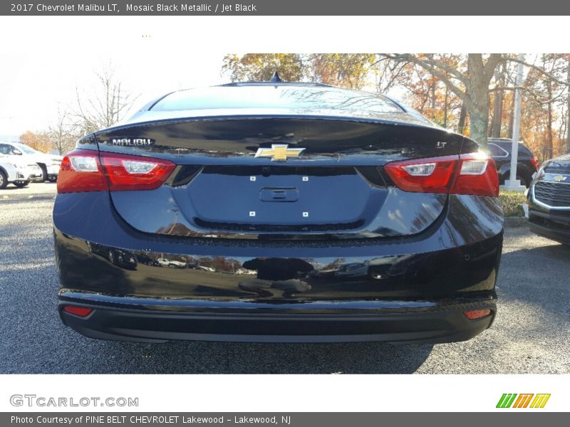 Mosaic Black Metallic / Jet Black 2017 Chevrolet Malibu LT