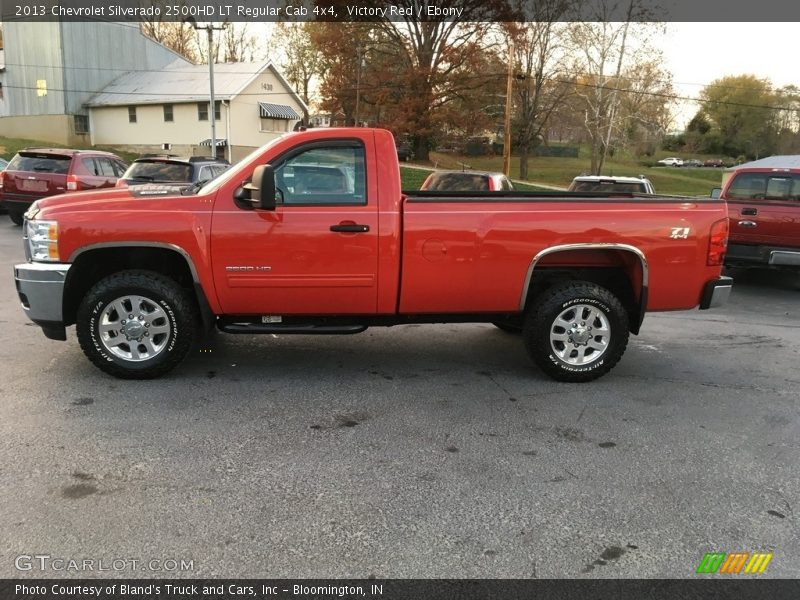Victory Red / Ebony 2013 Chevrolet Silverado 2500HD LT Regular Cab 4x4