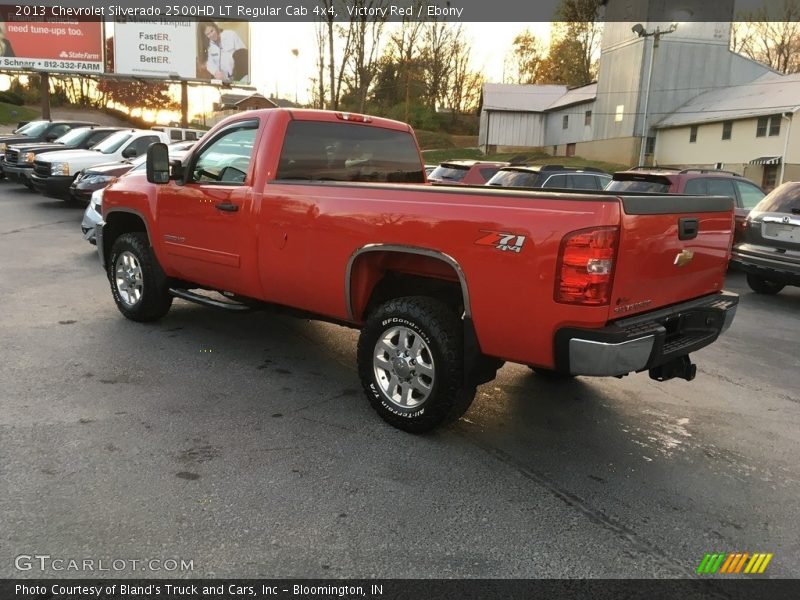 Victory Red / Ebony 2013 Chevrolet Silverado 2500HD LT Regular Cab 4x4