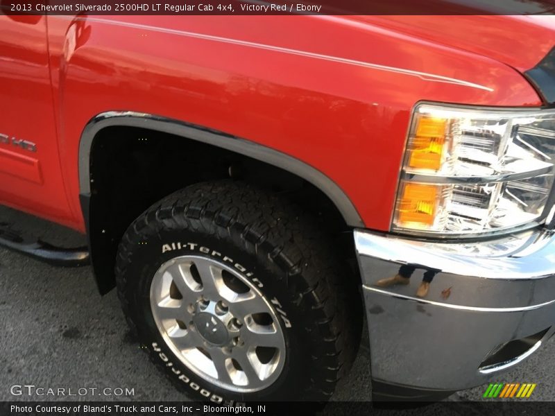 Victory Red / Ebony 2013 Chevrolet Silverado 2500HD LT Regular Cab 4x4