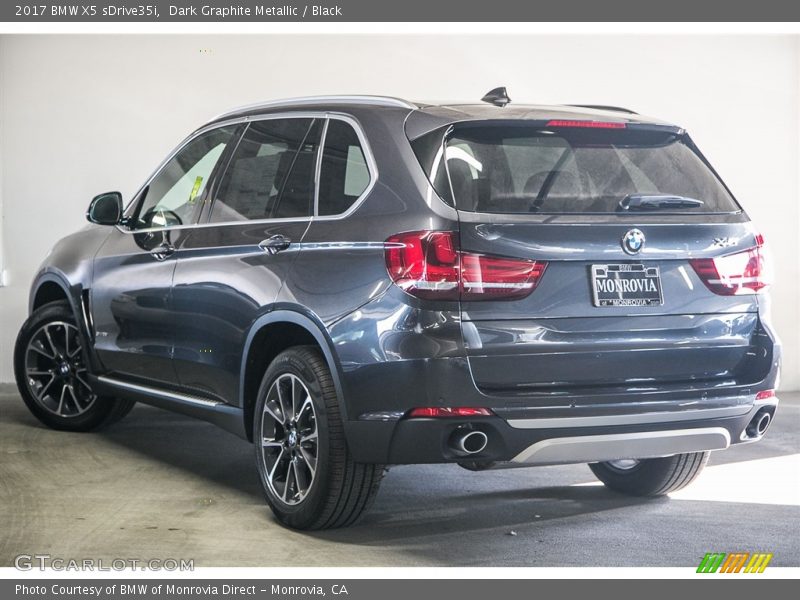 Dark Graphite Metallic / Black 2017 BMW X5 sDrive35i