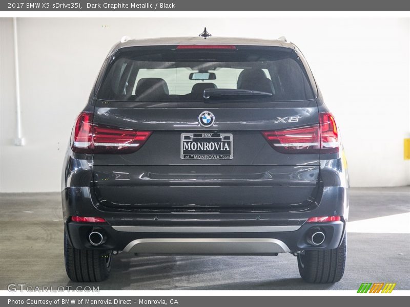 Dark Graphite Metallic / Black 2017 BMW X5 sDrive35i