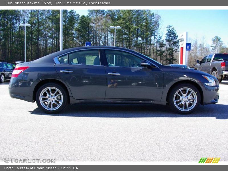 Dark Slate Metallic / Frost Leather 2009 Nissan Maxima 3.5 SV