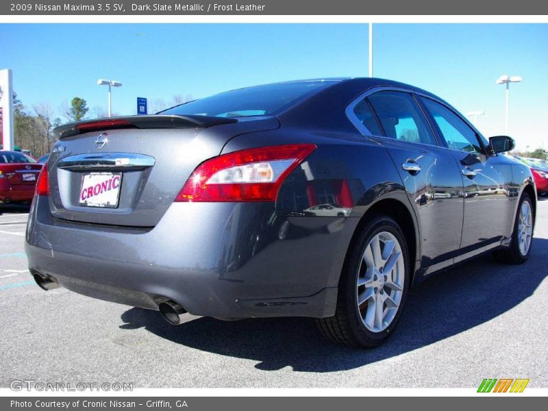 Dark Slate Metallic / Frost Leather 2009 Nissan Maxima 3.5 SV