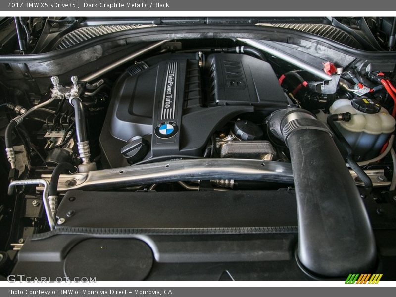 Dark Graphite Metallic / Black 2017 BMW X5 sDrive35i