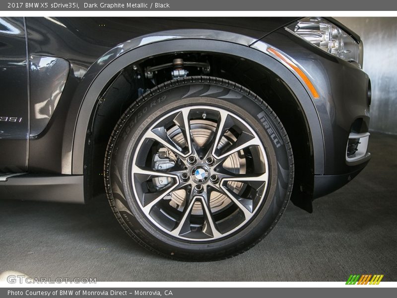 Dark Graphite Metallic / Black 2017 BMW X5 sDrive35i