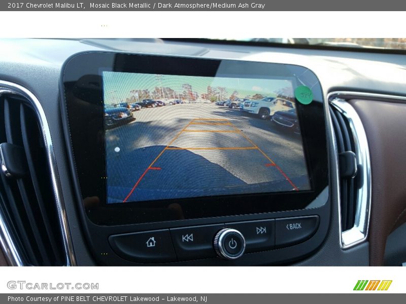Mosaic Black Metallic / Dark Atmosphere/Medium Ash Gray 2017 Chevrolet Malibu LT