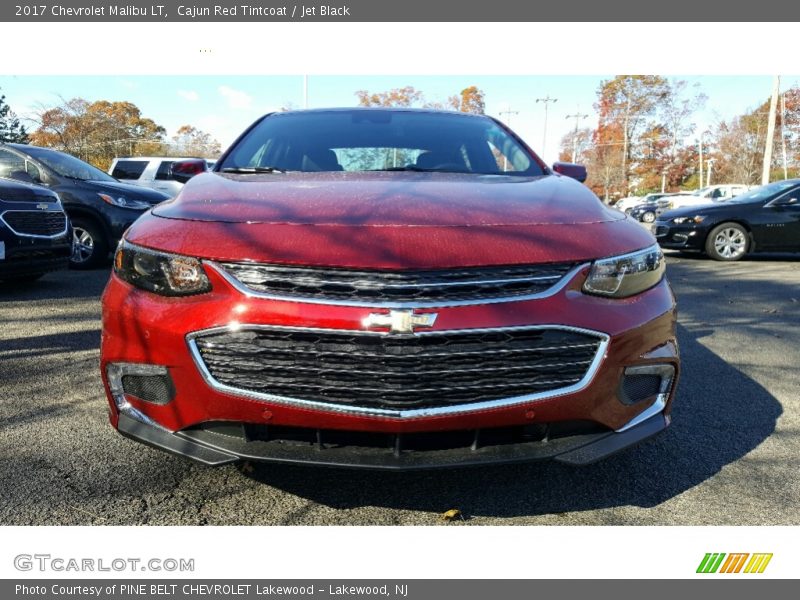 Cajun Red Tintcoat / Jet Black 2017 Chevrolet Malibu LT
