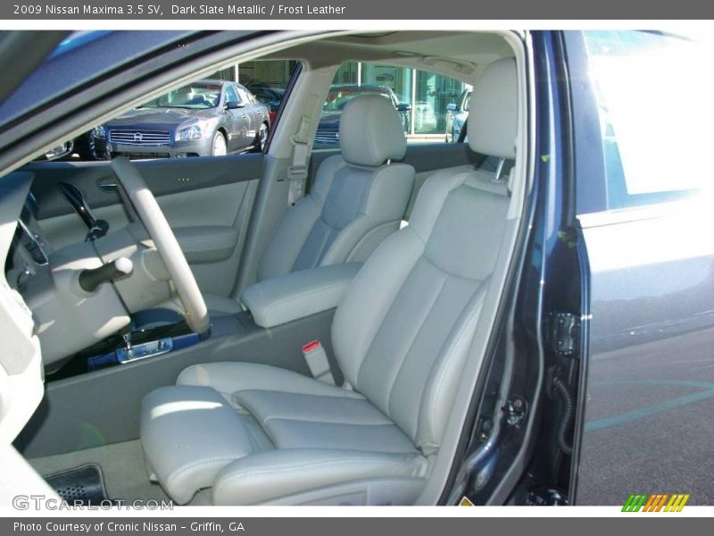 Dark Slate Metallic / Frost Leather 2009 Nissan Maxima 3.5 SV
