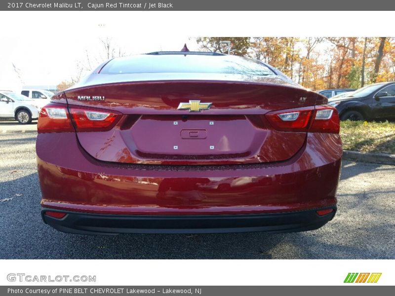 Cajun Red Tintcoat / Jet Black 2017 Chevrolet Malibu LT
