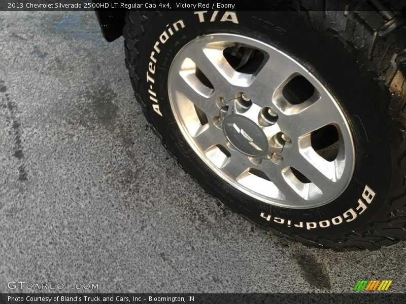 Victory Red / Ebony 2013 Chevrolet Silverado 2500HD LT Regular Cab 4x4
