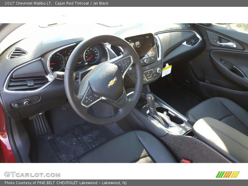 Cajun Red Tintcoat / Jet Black 2017 Chevrolet Malibu LT