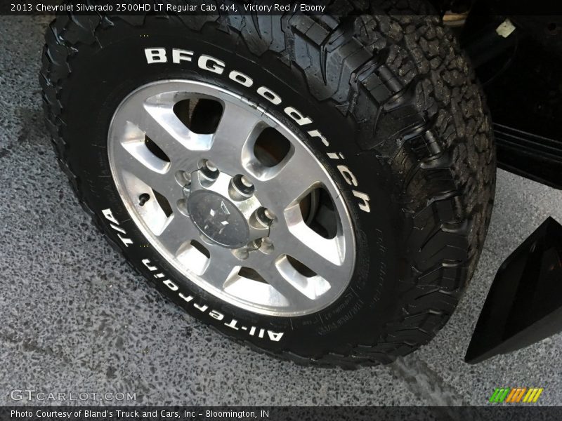 Victory Red / Ebony 2013 Chevrolet Silverado 2500HD LT Regular Cab 4x4