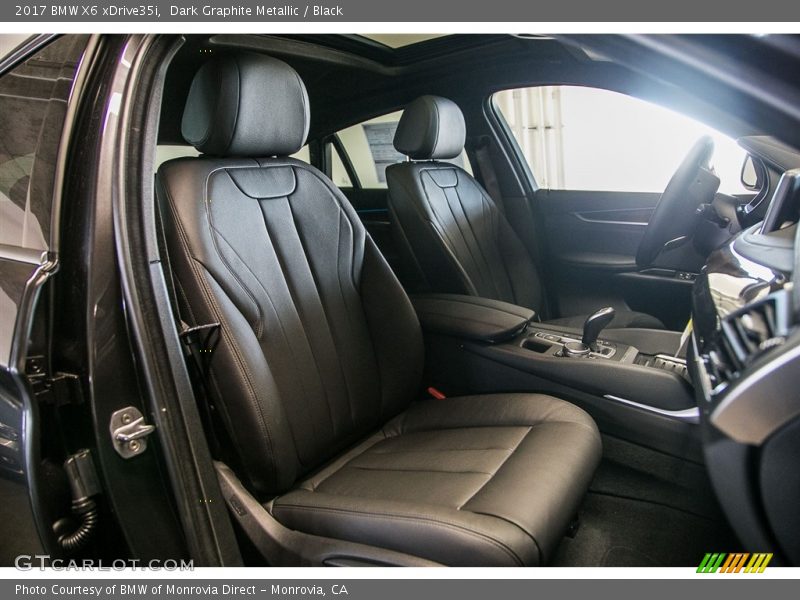 Dark Graphite Metallic / Black 2017 BMW X6 xDrive35i