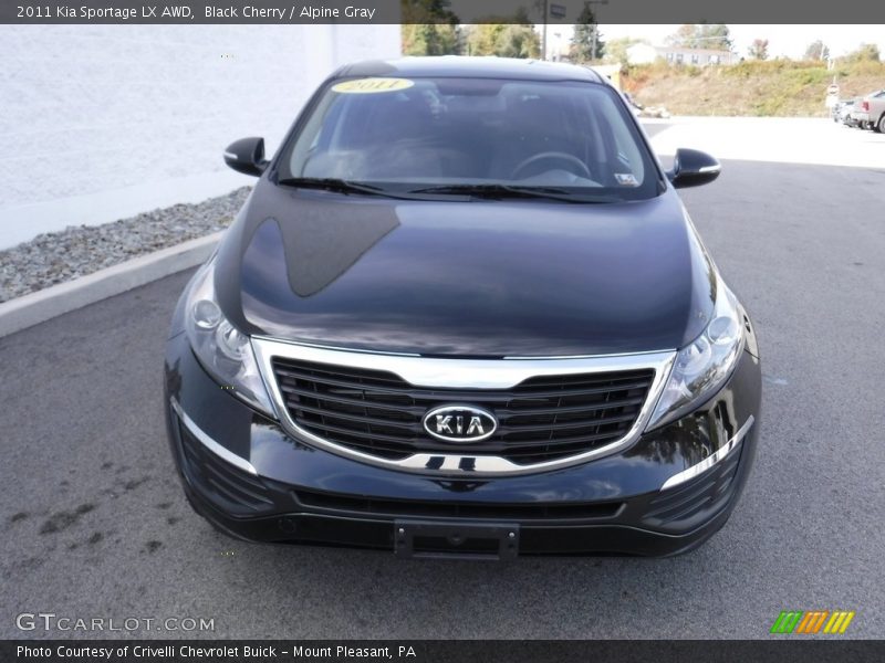 Black Cherry / Alpine Gray 2011 Kia Sportage LX AWD
