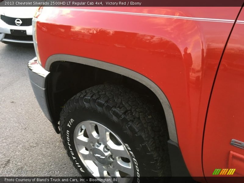 Victory Red / Ebony 2013 Chevrolet Silverado 2500HD LT Regular Cab 4x4