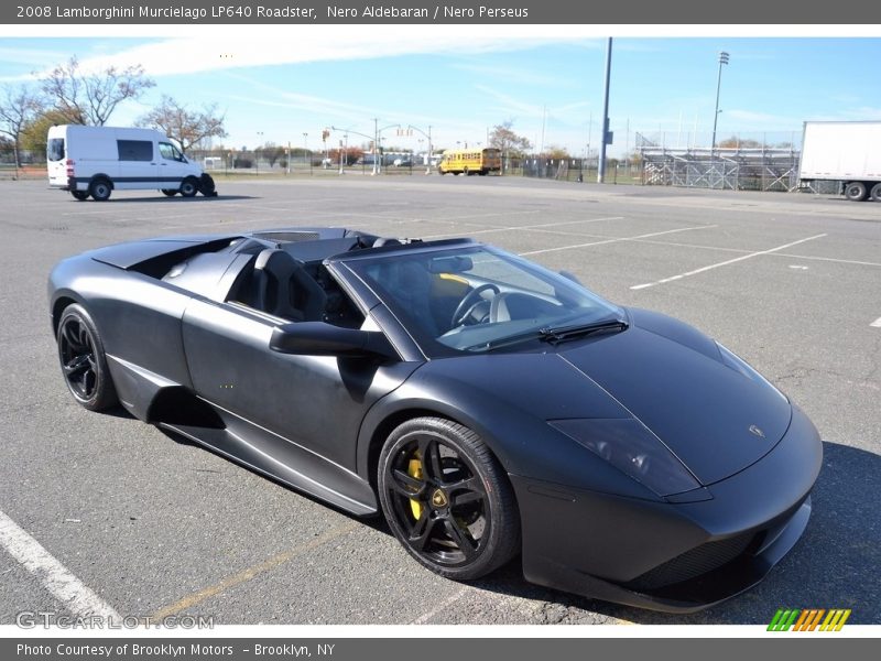 Nero Aldebaran / Nero Perseus 2008 Lamborghini Murcielago LP640 Roadster