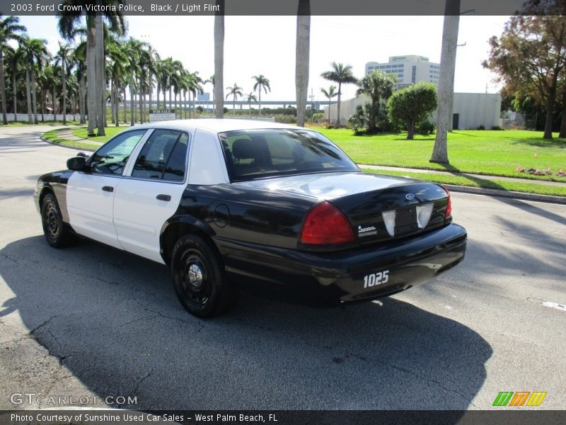 Black / Light Flint 2003 Ford Crown Victoria Police