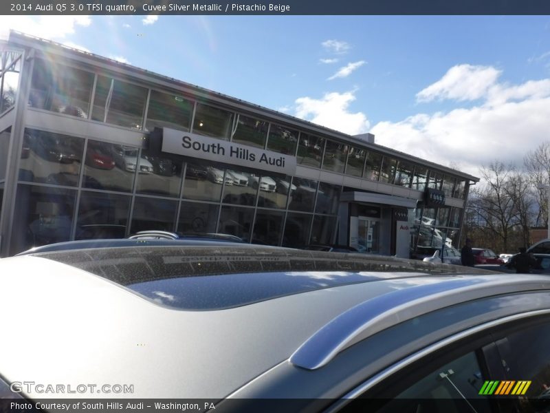 Cuvee Silver Metallic / Pistachio Beige 2014 Audi Q5 3.0 TFSI quattro