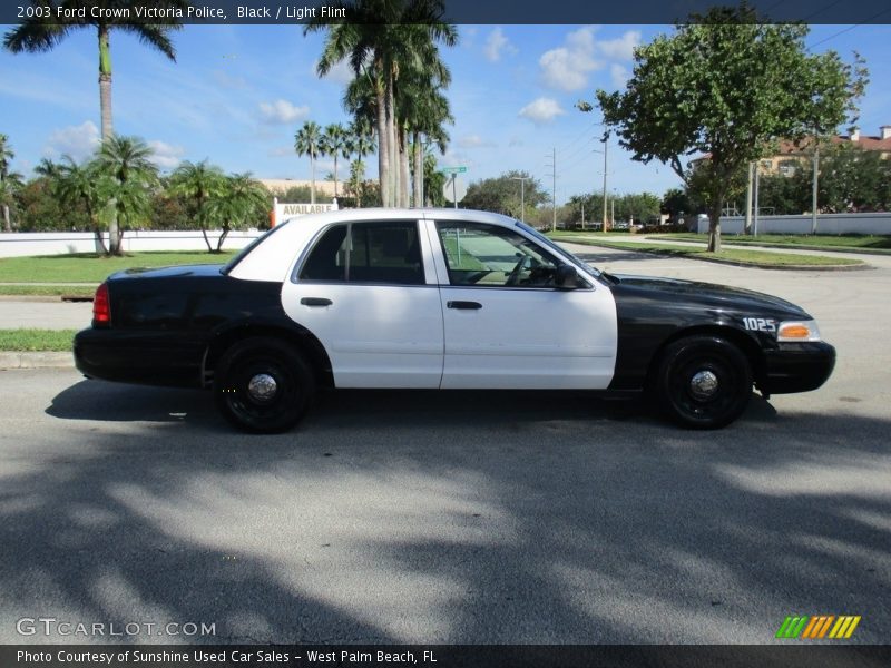 Black / Light Flint 2003 Ford Crown Victoria Police