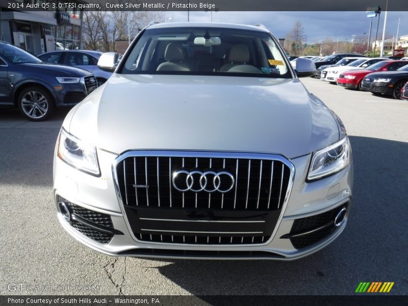 Cuvee Silver Metallic / Pistachio Beige 2014 Audi Q5 3.0 TFSI quattro